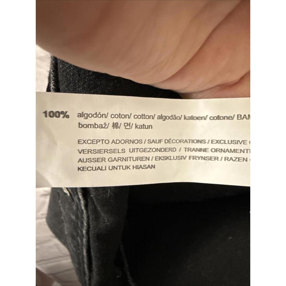 XS Zara Trafaluc Denimwear Black Denim Mini Skirt - Picture 7 of 8